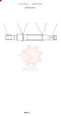 SHAFT PW10V01001F1