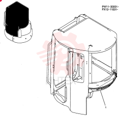 CAB INSTAL PW02C00041F1