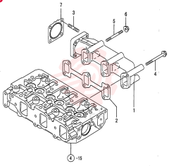 EXHAUST MANIFOLD VV12900413129