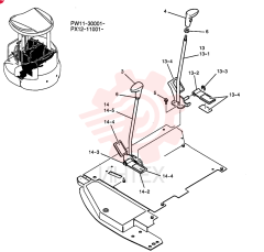 LEVER ASSY, CONTROL PM50M00004F3