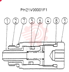 BLEEDER VALVE PH21V00001F1