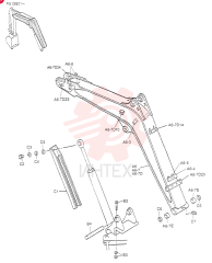 BOOM ASSY (For BREAKER) PW02B00062F6