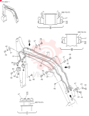 HYD LINES, BOOM (For BREAKER) PW46H00003F3