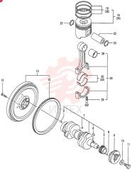 CRANKSHAFT VV12900421001
