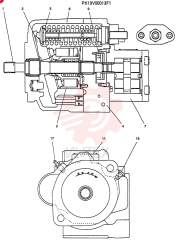 HYDRAULIC PUMP PX10V00013F1