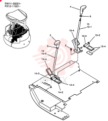 LEVER ASSY, CONTROL PM50M00004F3