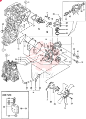 WATER PUMP VV12900442000
