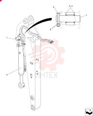 Схема (35SR-5) - COMPACT CRAWLER EXCAVATOR - ASN PX15-21105 (NA) (1/08-12/13) PX12B00108F1