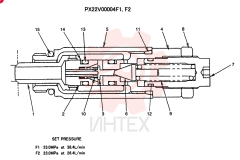 VALVE PRESSURE RELIE PX22V00004F1