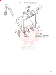 BUCKET ASSY (OPT. 18S TOOTH)