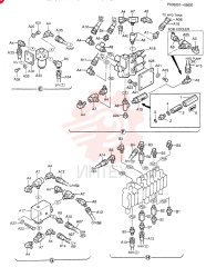 CONTROL LINES, VALVE (For STD) PX64H00006F1 (2)