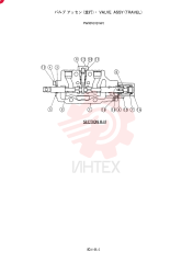 CYLINDER ASSY (TRAVEL) PW30V01014F1