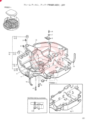 FRAME GROUP, UPP (For COOLER), APPLICABLE: (PX05001-05600)