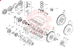 BEARING KIT, CRANK, STD, (-82-2)