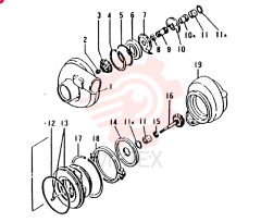 TURBOCHARGER VAME080098 (2)