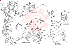 HANGER, ENGINE, LH VI8941334840