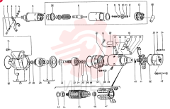 STARTER ASM., 12V-2.2KW