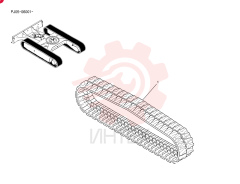 RUBBER TRACK PY61D00014P1