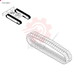 RUBBER TRACK PY61D00014P1