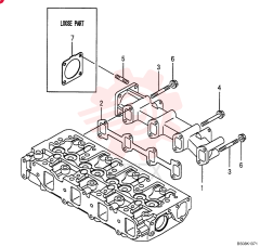 EXHAUST MANIFOLD VV12964013109
