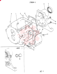 CASE, TRANSMISSION, Start Serial: 8004