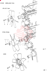 Схема (65R5P) - MITSUBISHI DIESEL ENGINE - LK300A WHEEL LOADER (1/06-12/06) VA3174881200
