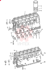 Схема (6D15) - MITSUBISHI DIESEL ENGINE - K909LC & MD240BLC (1/87-12/06) VAME999916