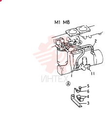 FUEL HOSE(M8) 6D221CT-KS0B