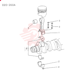 CONNECTING ROD ASSY(M0)