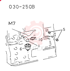 OIL PRESS.SW & GAUGE UNIT(M7)