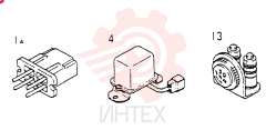 Схема (6DR5) - MITSUBISHI DIESEL ENGINE (1/06-12/06) VAMH052038