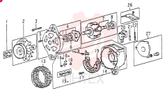Схема (6DR5) - MITSUBISHI DIESEL ENGINE (1/06-12/06) VAME049158 (2)
