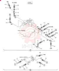 Схема (70SR-1E) - SHORT RADIUS EXCAVATOR ASN YT03-05432 (1/02-8/08) YT68H00044F1 (4)
