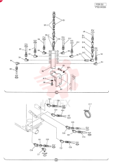 Схема (70SR-1E) - SHORT RADIUS EXCAVATOR ASN YT03-05432 (1/02-8/08) YT68H00044F1 (5)