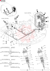 CONTROL LINES, REMOTE YT68H00030F2 (2)