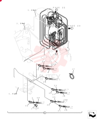 90 ELBOW,Male, 30 Degree Fl, PF 1/4" x PF 1/4", O-Ring ZH32X04000 (17)
