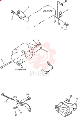 HANGER; ENGINE, FRT. VI8943797141