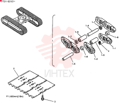 SHOE ASSY YT60D00007F1