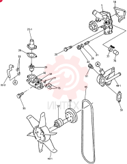 WATER PUMP VI8971233300