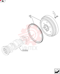 ENGINE FLYWHEEL VI8980306272