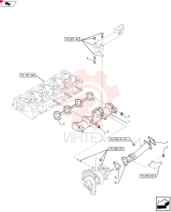 EXHAUST MANIFOLD VI8980305660