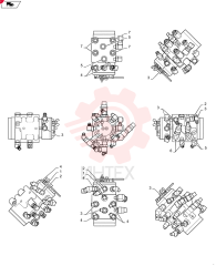 HYD CONNECTOR 2444Z2525 (1)