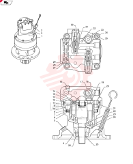 HYDRAULIC MOTOR YT15V00015F3 (2)