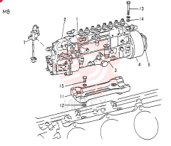 INJECTION   PUMP   GENERAL   ASSY (M0) VAME069082 (2)