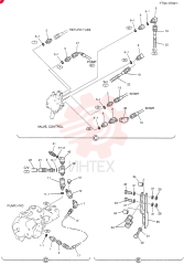 HYD LINES, UPP YT03H00033F4 (2)