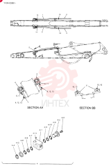 HYD LINES, ARM 2-7M