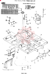 FRAME ASSY, UPP 24100J13834F7