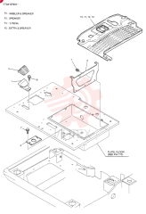 PLATE GROUP, FLOOR (NIBBLER & BREAKER) YT03M00027F2