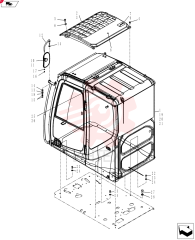 Схема (ED150-2) - BLADE RUNNER EXCAVATOR/DOZER ASN LH01-01001 (1/09-12/12) YY02C00051F1