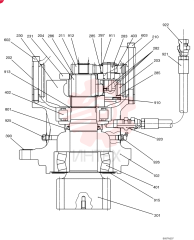 HYDRAULIC MOTOR YY32W00004F1